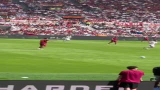 Roma Torino video dalla tribuna 