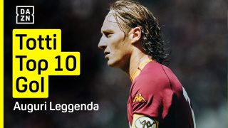 I 10 gol pi&ugrave; belli di FRANCESCO TOTTI 